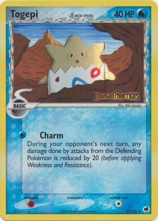 Togepi (41/101) (Delta Species) (Stamped) [EX: Dragon Frontiers] (Online Only)