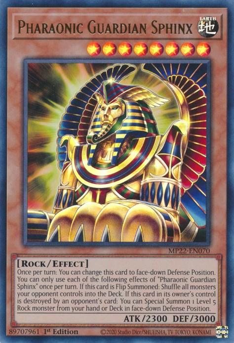 Pharaonic Guardian Sphinx [MP22-EN070] Ultra Rare (ONLINE ORDER ONLY)