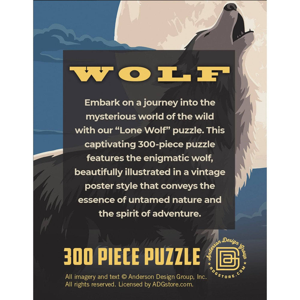 Wolf 300 Piece Jigsaw Puzzle (ONLINE ORDER ONLY)