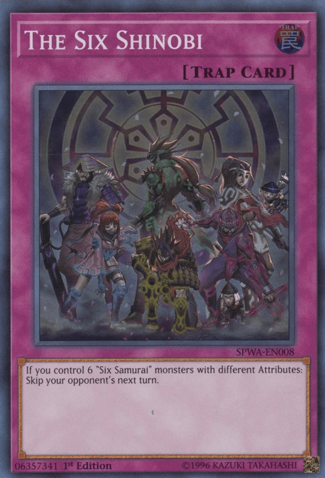 The Six Shinobi [SPWA-EN008] Super Rare (ONLINE ORDER ONLY)