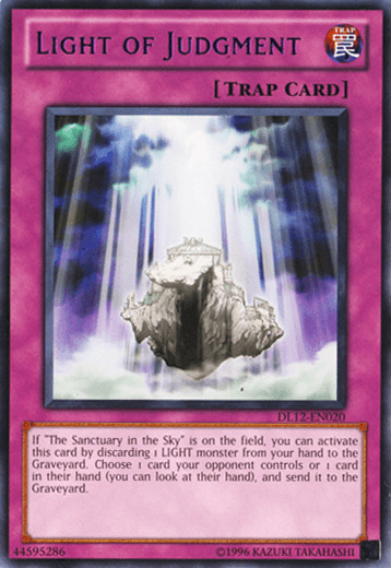 Light of Judgment (Purple) [DL12-EN020] Rare (ONLINE ORDER ONLY)