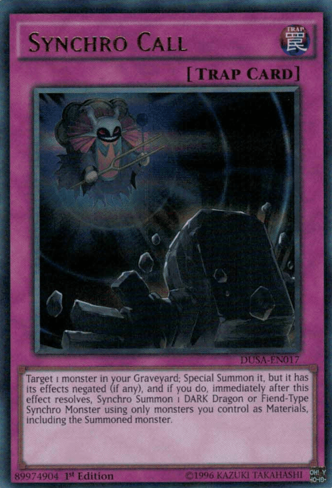 Synchro Call [DUSA-EN017] Ultra Rare (ONLINE ORDER ONLY)