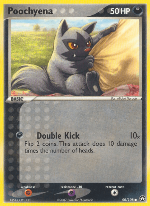 Poochyena (58/108) [EX: Power Keepers] (Online Only)