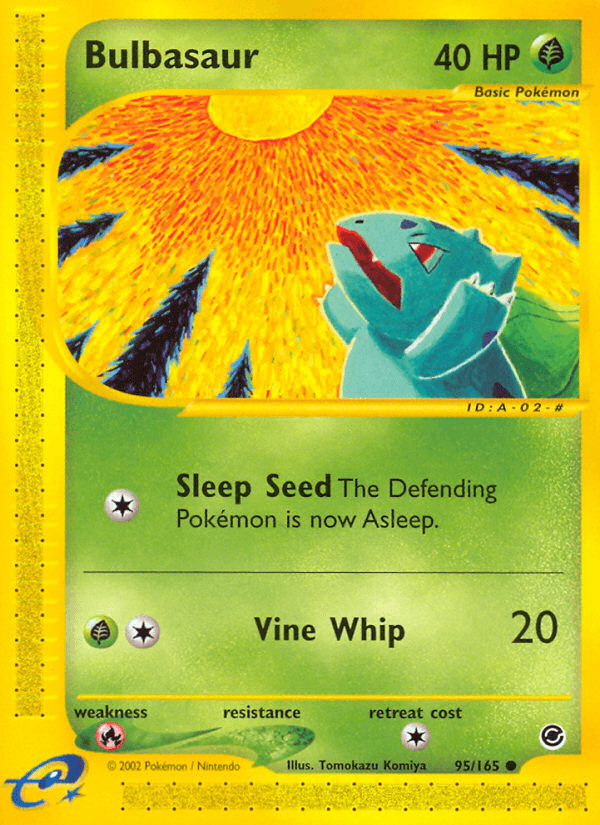 Bulbasaur (95/165) [Expedition: Base Set] (Online Only)