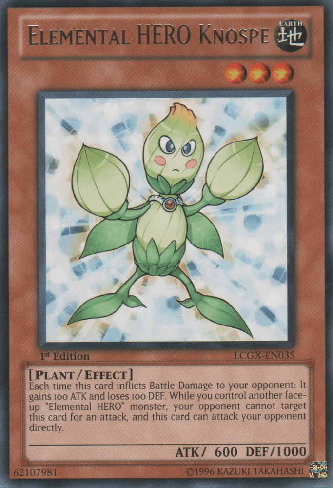 Elemental HERO Knospe [LCGX-EN035] Rare (ONLINE ORDER ONLY)