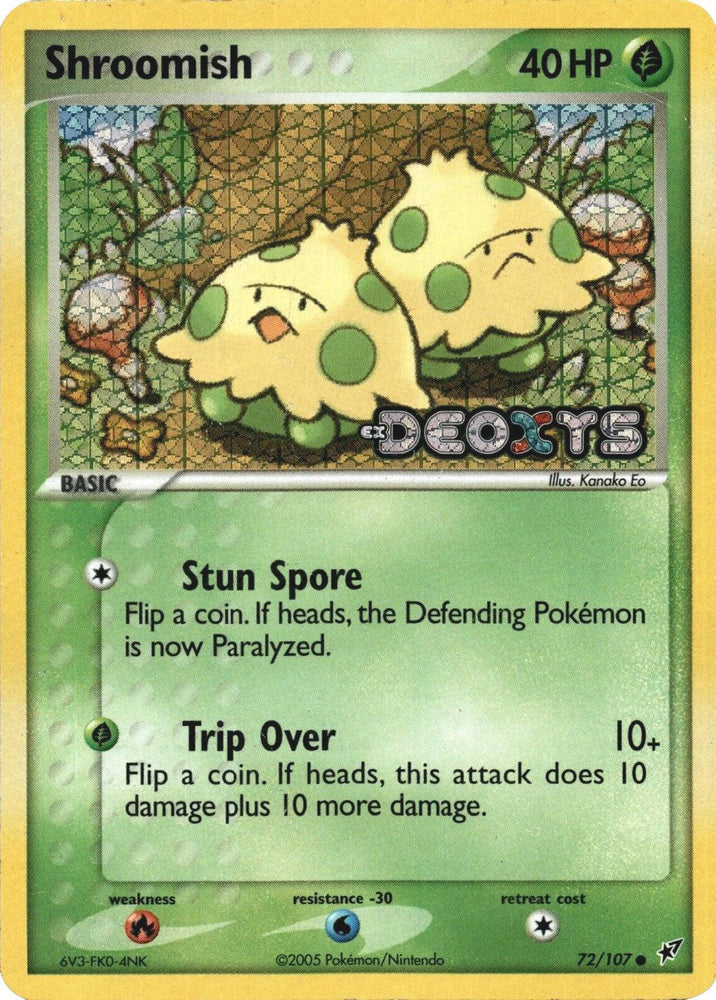 Shroomish (72/107) (Stamped) [EX: Deoxys] (Online Only)