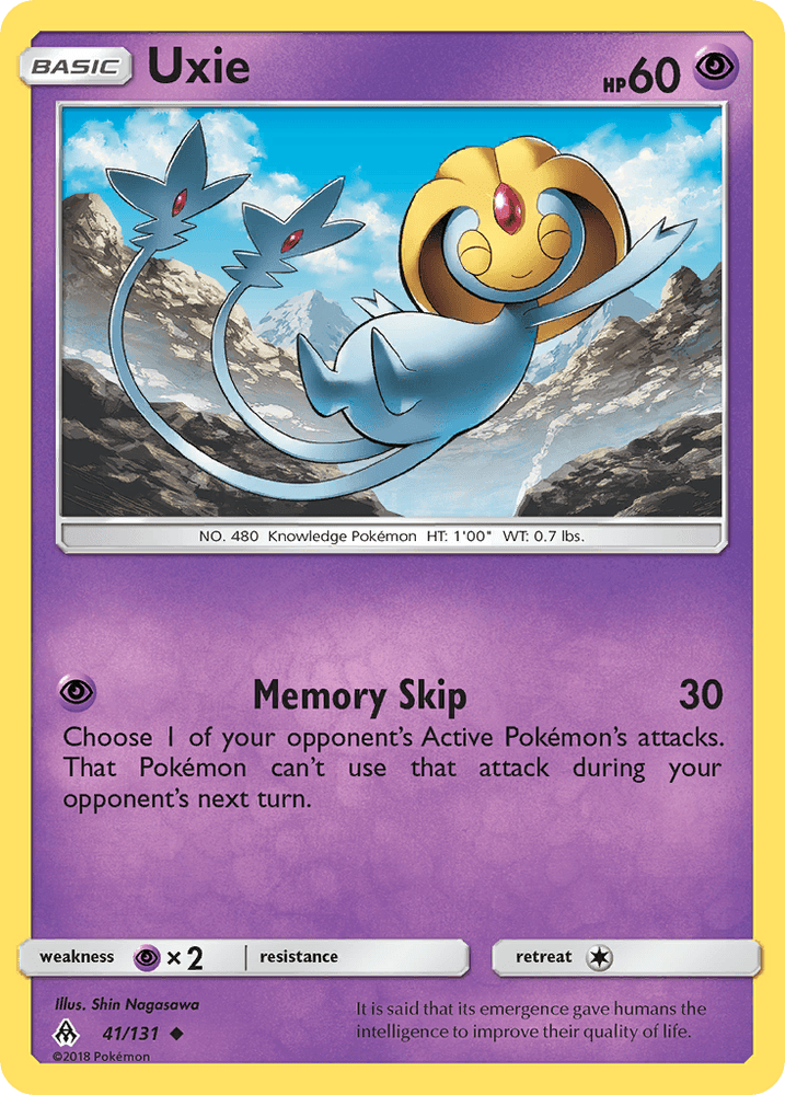 Uxie (41/131) [Sun & Moon: Forbidden Light] (Online Only)