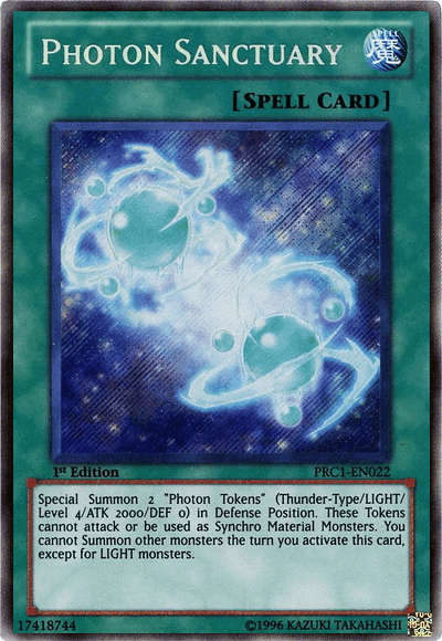 Photon Sanctuary [PRC1-EN022] Secret Rare (ONLINE ORDER ONLY)