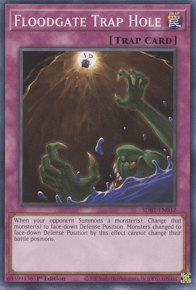 Floodgate Trap Hole [SDBT-EN032] Common (ONLINE ORDER ONLY)
