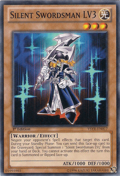 Silent Swordsman LV3 [YSYR-EN017] Common (ONLINE ORDER ONLY)