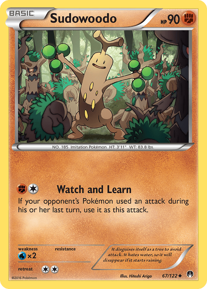 Sudowoodo (67/122) [XY: BREAKpoint] (Online Only)