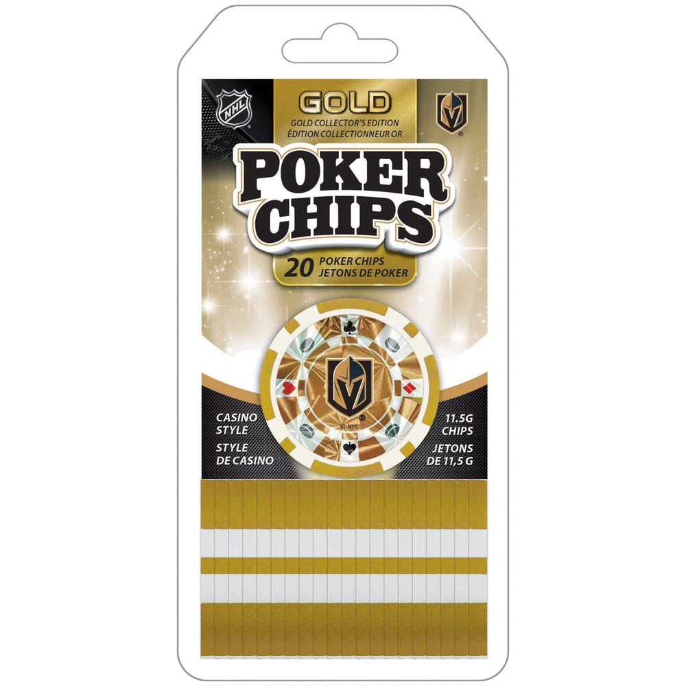 Las Vegas Golden Knights 20 Piece Poker Chips (ONLINE ORDER ONLY)