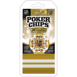Las Vegas Golden Knights 20 Piece Poker Chips (ONLINE ORDER ONLY)