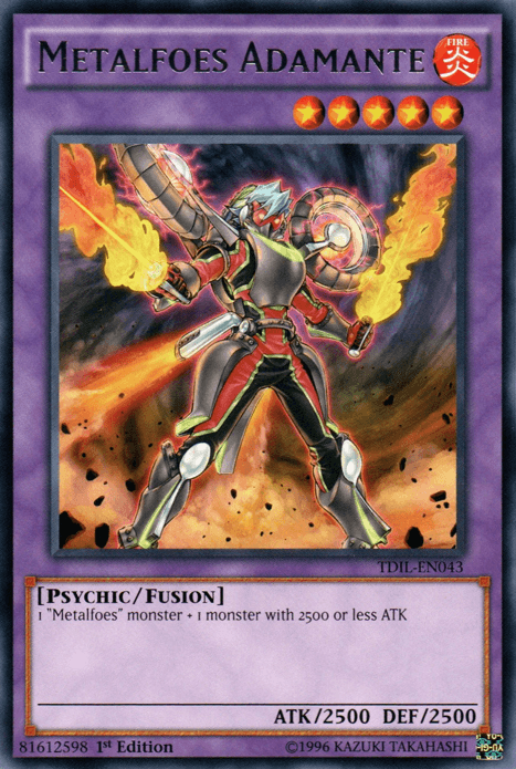 Metalfoes Adamante [TDIL-EN043] Rare (ONLINE ORDER ONLY)