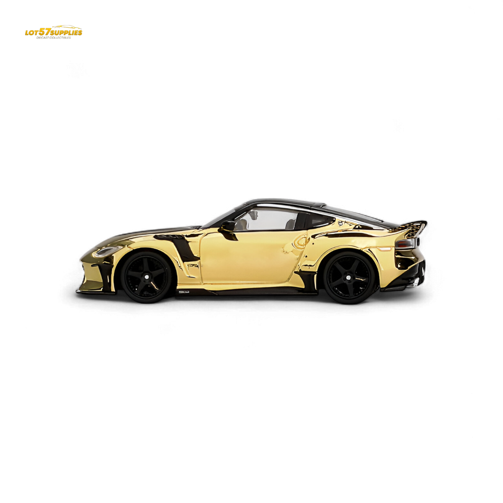 Mini-GT Nissan Z VeilSide FZ400 Gold Chrome LHD - Gold Chrome 1:64 (ONLINE ORDER ONLY)