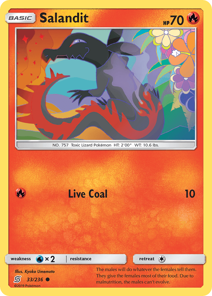 Salandit (33/236) [Sun & Moon: Unified Minds] (Online Only)