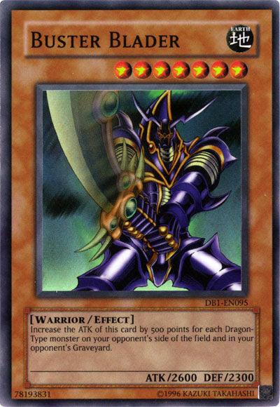 Buster Blader [DB1-EN095] Super Rare (ONLINE ORDER ONLY)