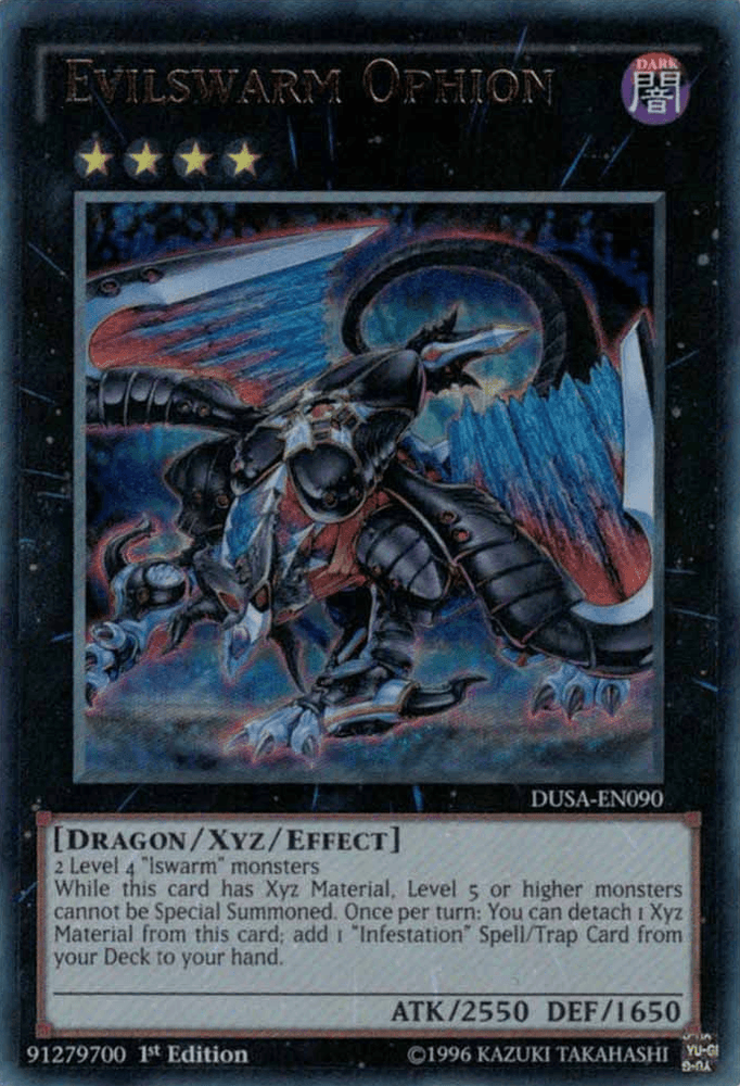 Evilswarm Ophion [DUSA-EN090] Ultra Rare (ONLINE ORDER ONLY)