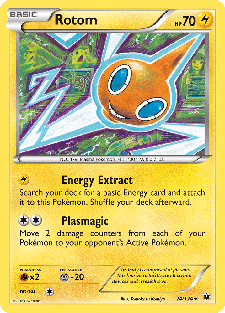 Rotom (24/124) [XY: Fates Collide] (Online Only)