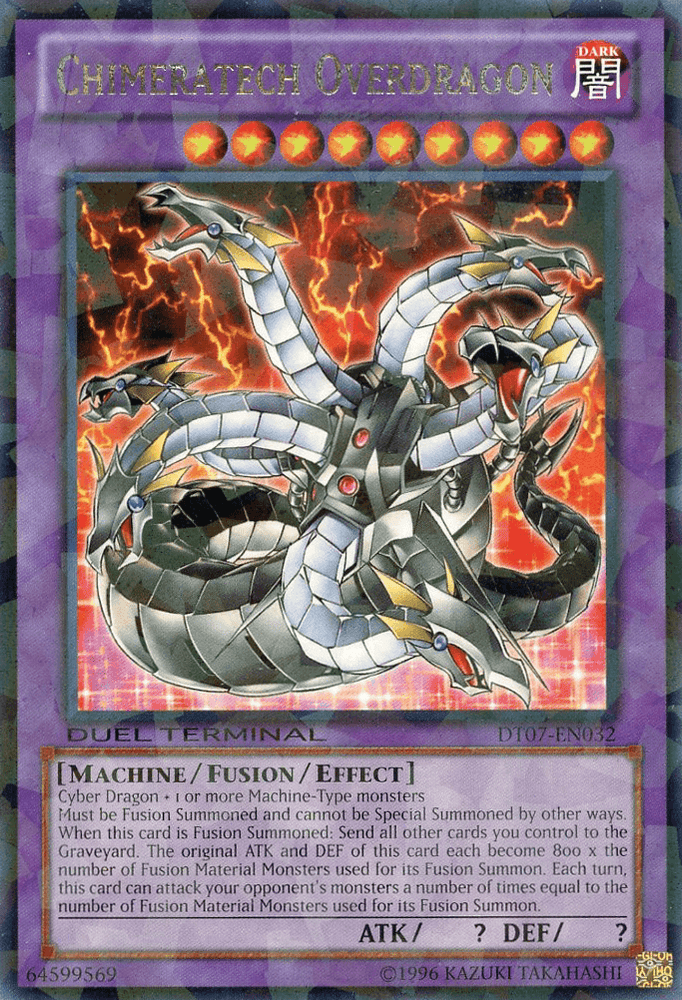 Chimeratech Overdragon [DT07-EN032] Rare (ONLINE ORDER ONLY)
