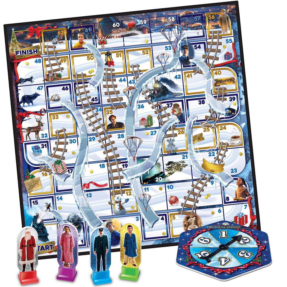 The Polar Express - Slides and Ladders Board Game (ONLINE ORDER ONLY)