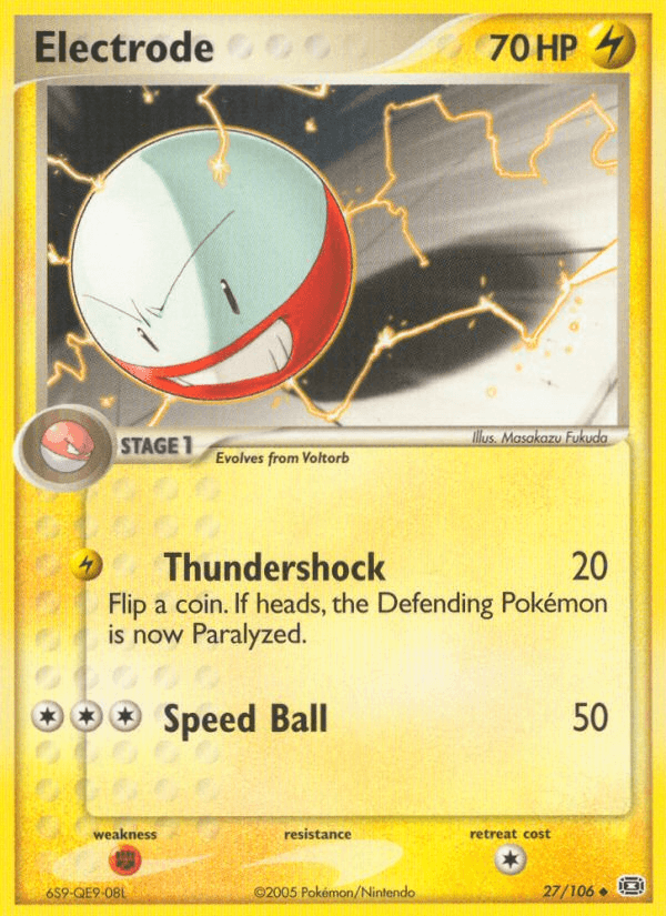 Electrode (27/106) [EX: Emerald] (Online Only)