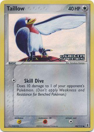 Taillow (86/113) (Stamped) [EX: Delta Species] (Online Only)