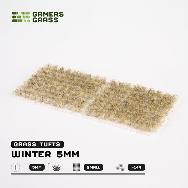 Gamers Grass Tufts: Winter 5mm- Small (ONLINE ORDER ONLY)