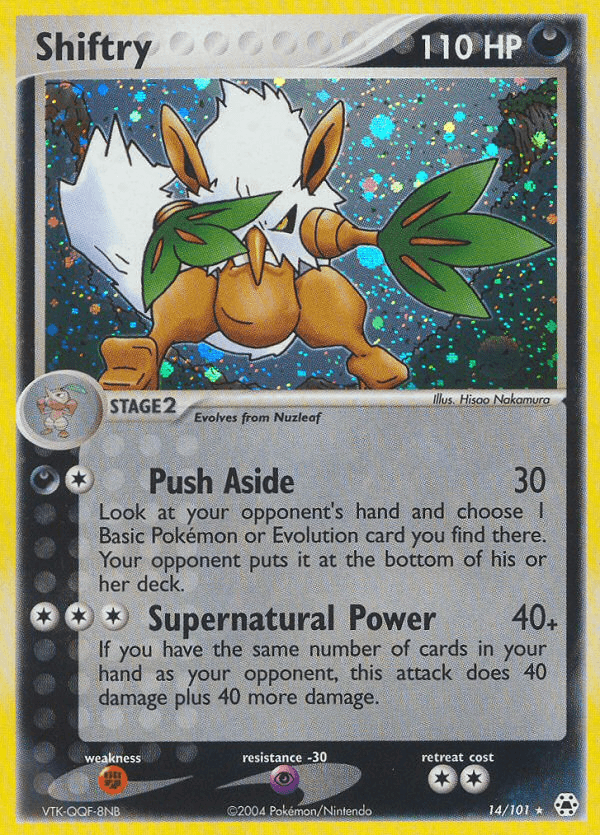 Shiftry (14/101) [EX: Hidden Legends] (Online Only)