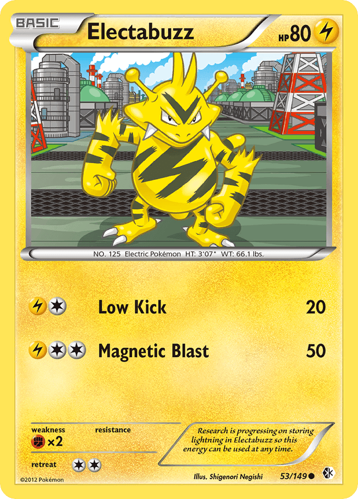 Electabuzz (53/149) [Black & White: Boundaries Crossed] (Online Only)