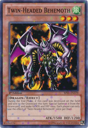Twin-Headed Behemoth [BP01-EN179] Starfoil Rare (ONLINE ORDER ONLY)