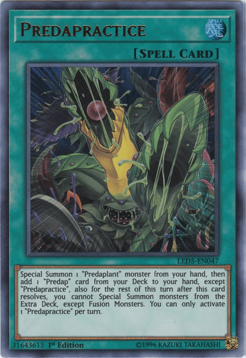 Predapractice [LED5-EN047] Ultra Rare (ONLINE ORDER ONLY)