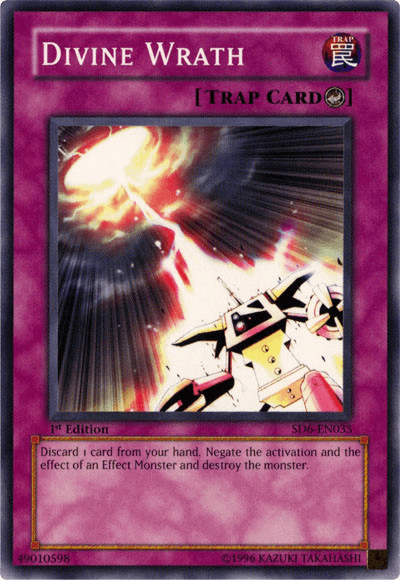 Divine Wrath [SD6-EN035] Common (ONLINE ORDER ONLY)