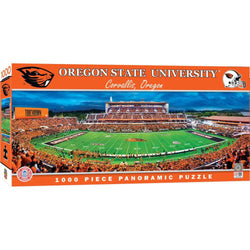 Oregon State Beavers - 1000 Piece Panoramic Jigsaw Puzzle (ONLINE ORDER ONLY)