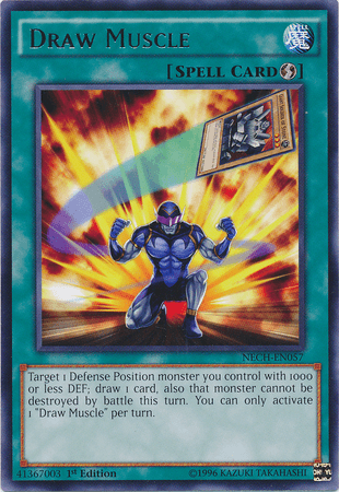 Draw Muscle [NECH-EN057] Rare (ONLINE ORDER ONLY)