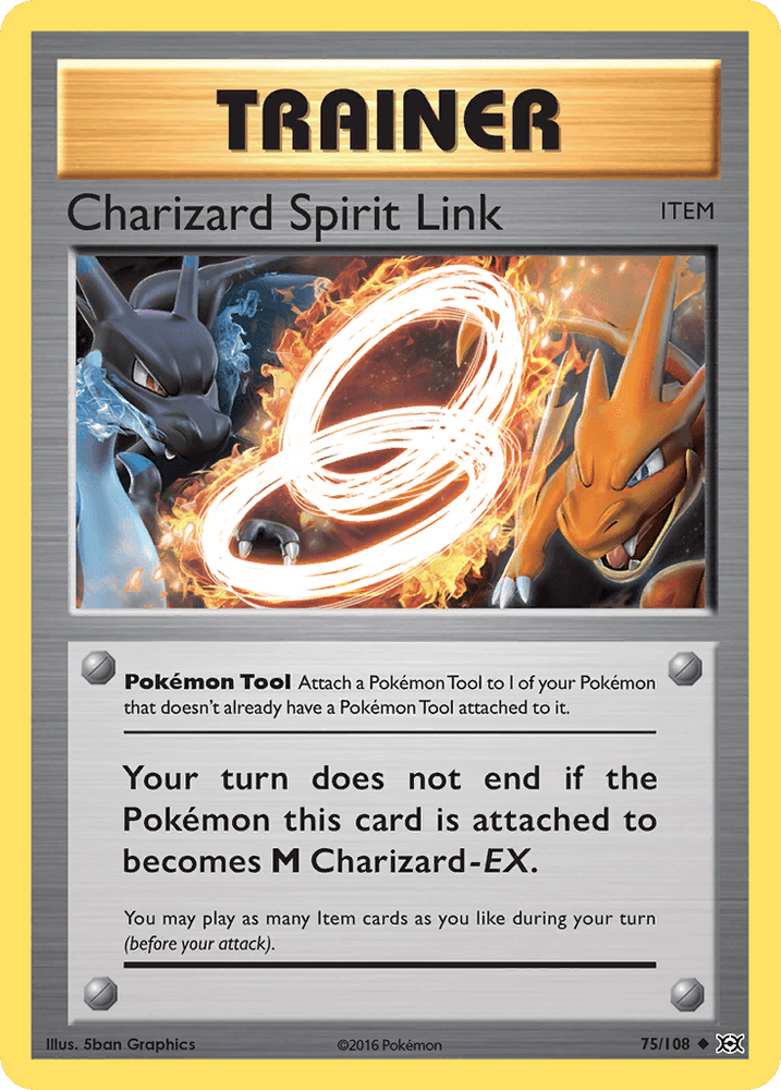 Charizard Spirit Link (75/108) [XY: Evolutions] (Online Only)