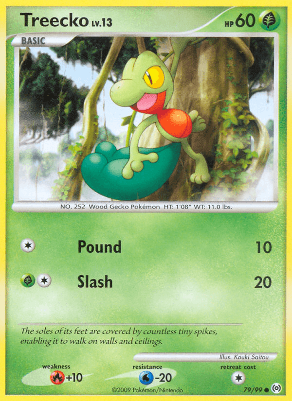 Treecko (79/99) [Platinum: Arceus] (Online Only)