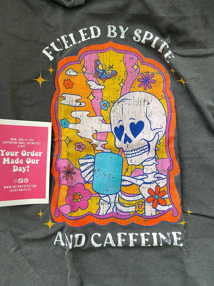 Fueled By Spite And Caffeine Tee (ONLINE ORDER ONLY)