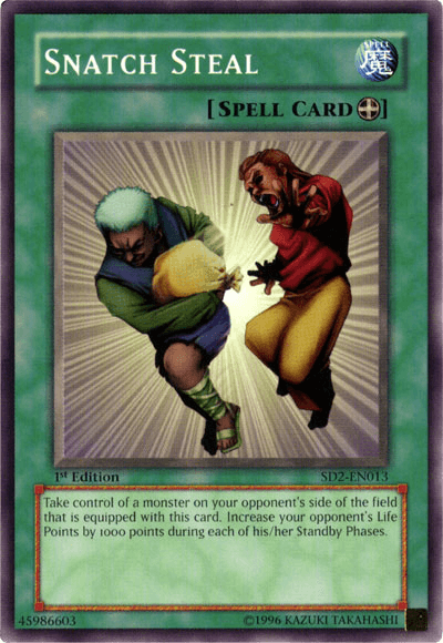 Snatch Steal [SD2-EN013] Common (ONLINE ORDER ONLY)
