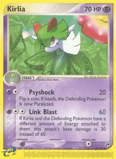 Kirlia (40/100) [EX: Sandstorm] (Online Only)