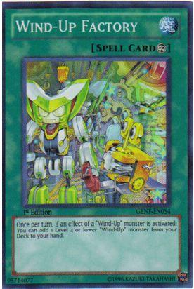Wind-Up Factory [GENF-EN054] Super Rare (ONLINE ORDER ONLY)