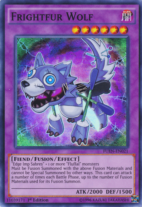 Frightfur Wolf [FUEN-EN021] Super Rare (ONLINE ORDER ONLY)