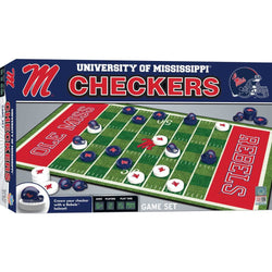 Ole Miss Rebels Checkers Board Game (ONLINE ORDER ONLY)