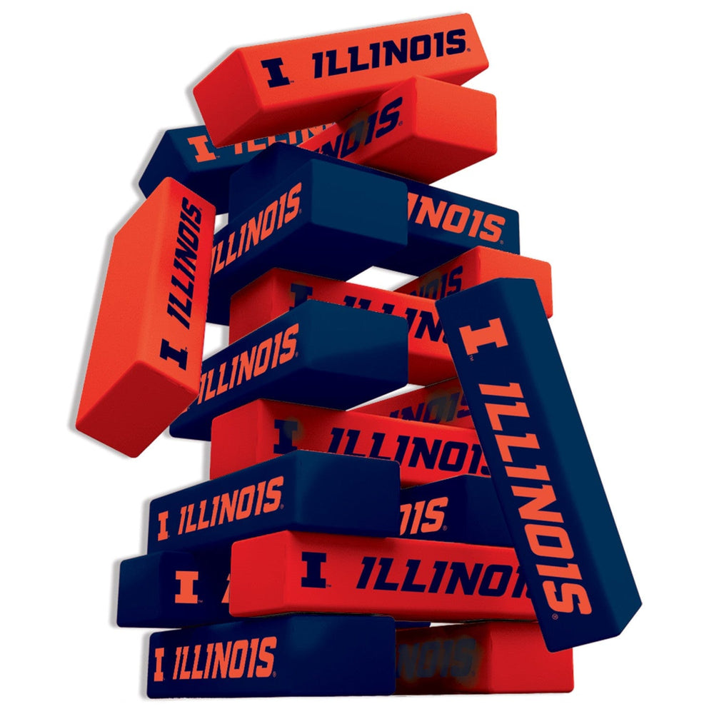 Illinois Fighting Illini Tumble Tower (ONLINE ORDER ONLY)