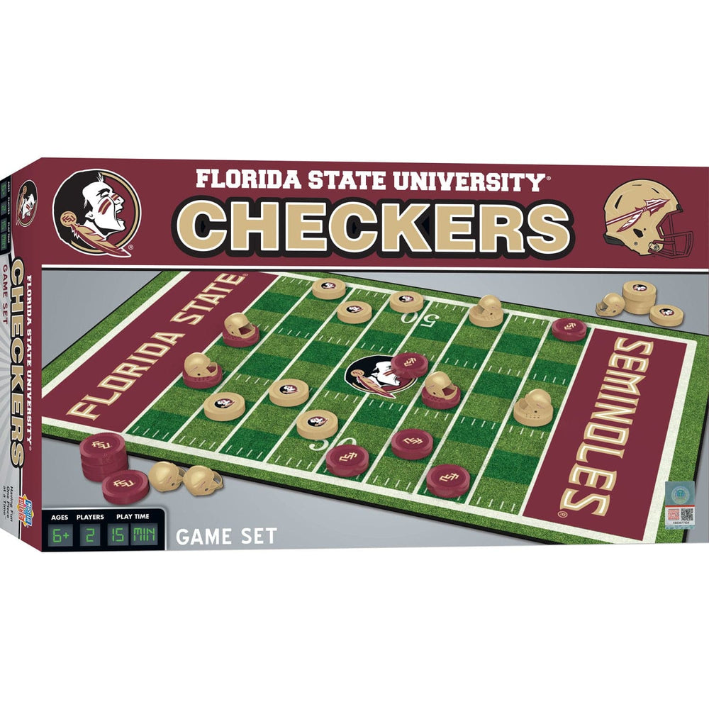 Florida State Seminoles Checkers Board Game (ONLINE ORDER ONLY)