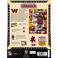 Washington Commanders - Locker Room 500 Piece Jigsaw Puzzle (ONLINE ORDER ONLY)