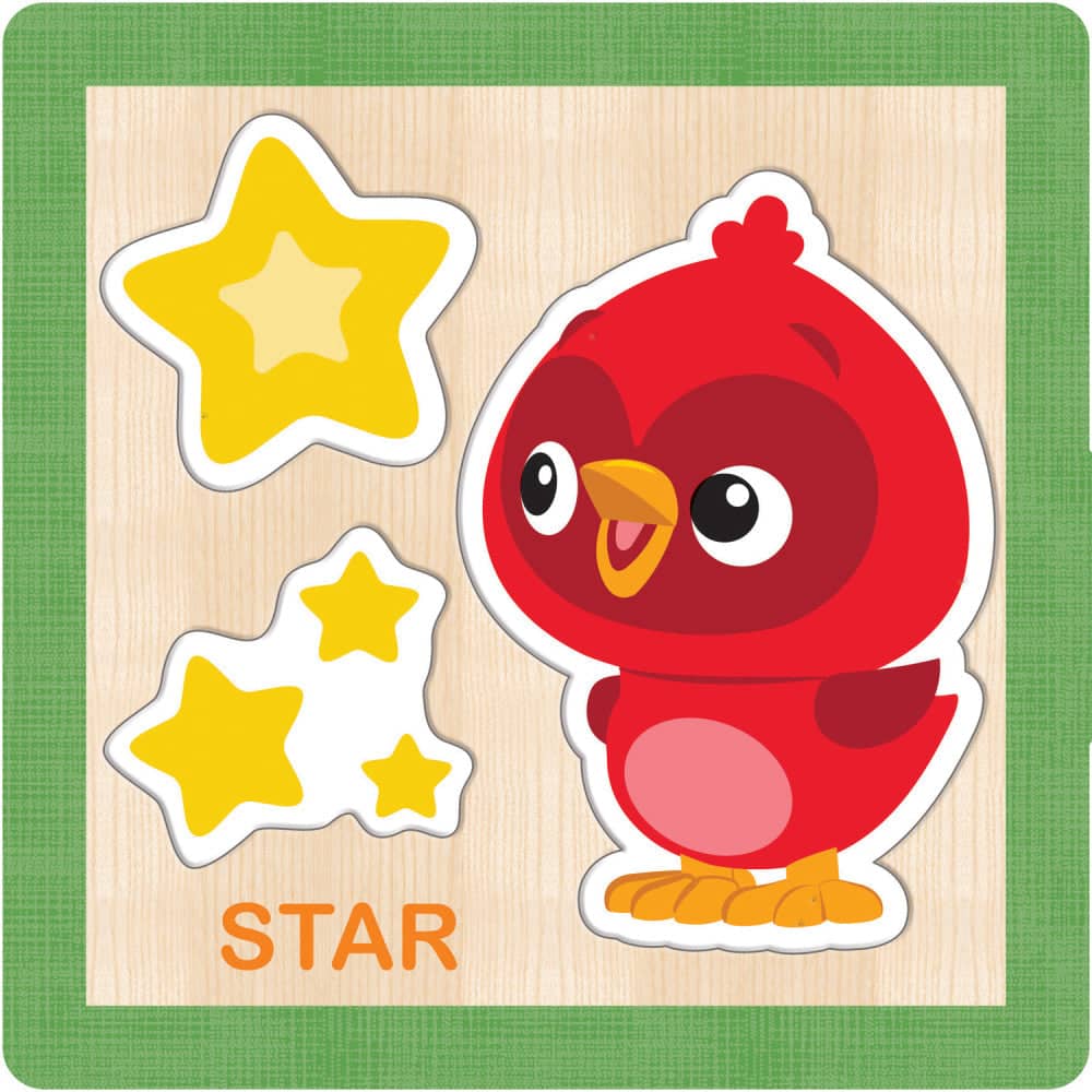 Baby Einstein Chunky Wood Puzzles - Kids 4 Pack (ONLINE ORDER ONLY)