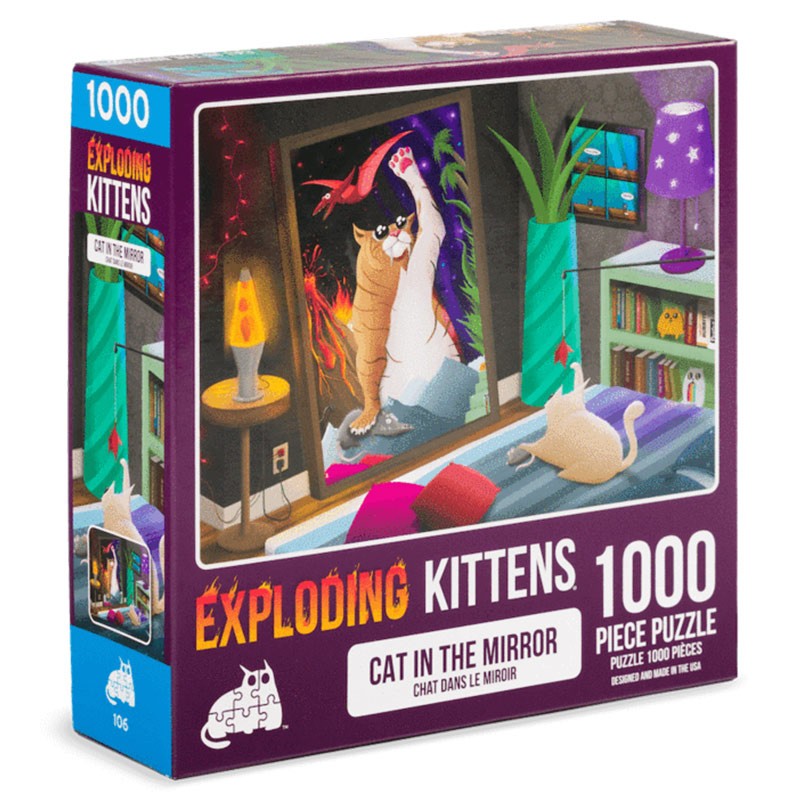 Puzzle: Exploding Kittens - Cat in the Mirror (ONLINE ORDER ONLY)