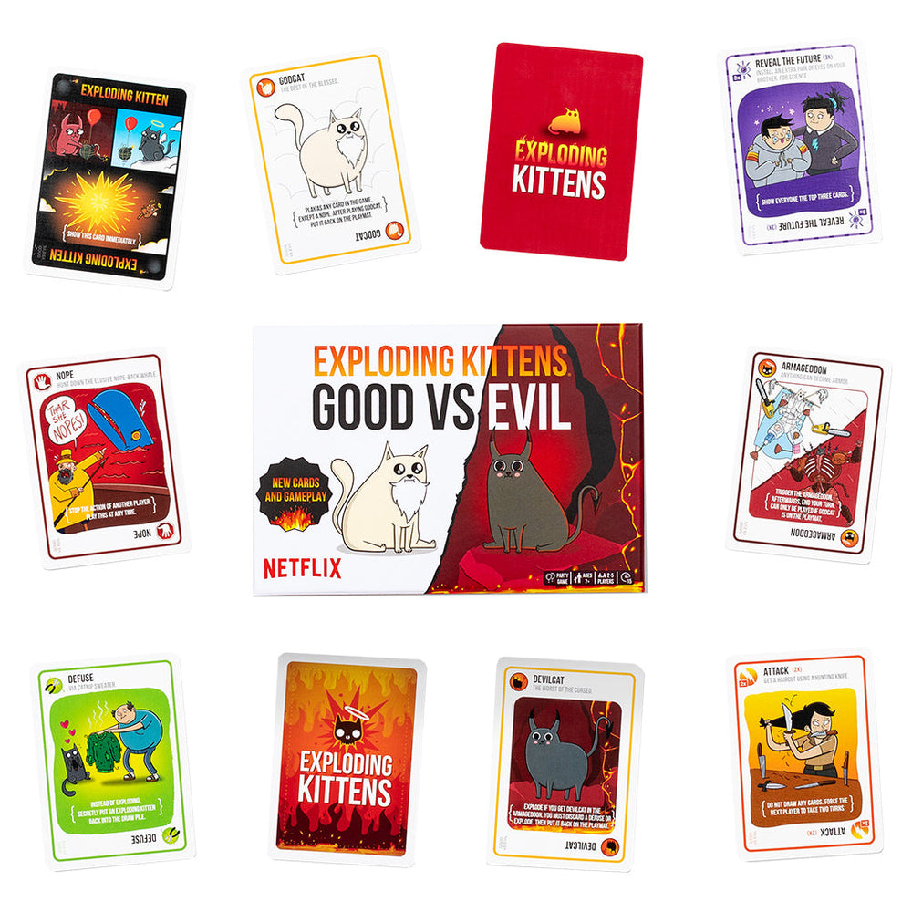 Exploding Kittens Good vs Evil (ONLINE ORDER ONLY)