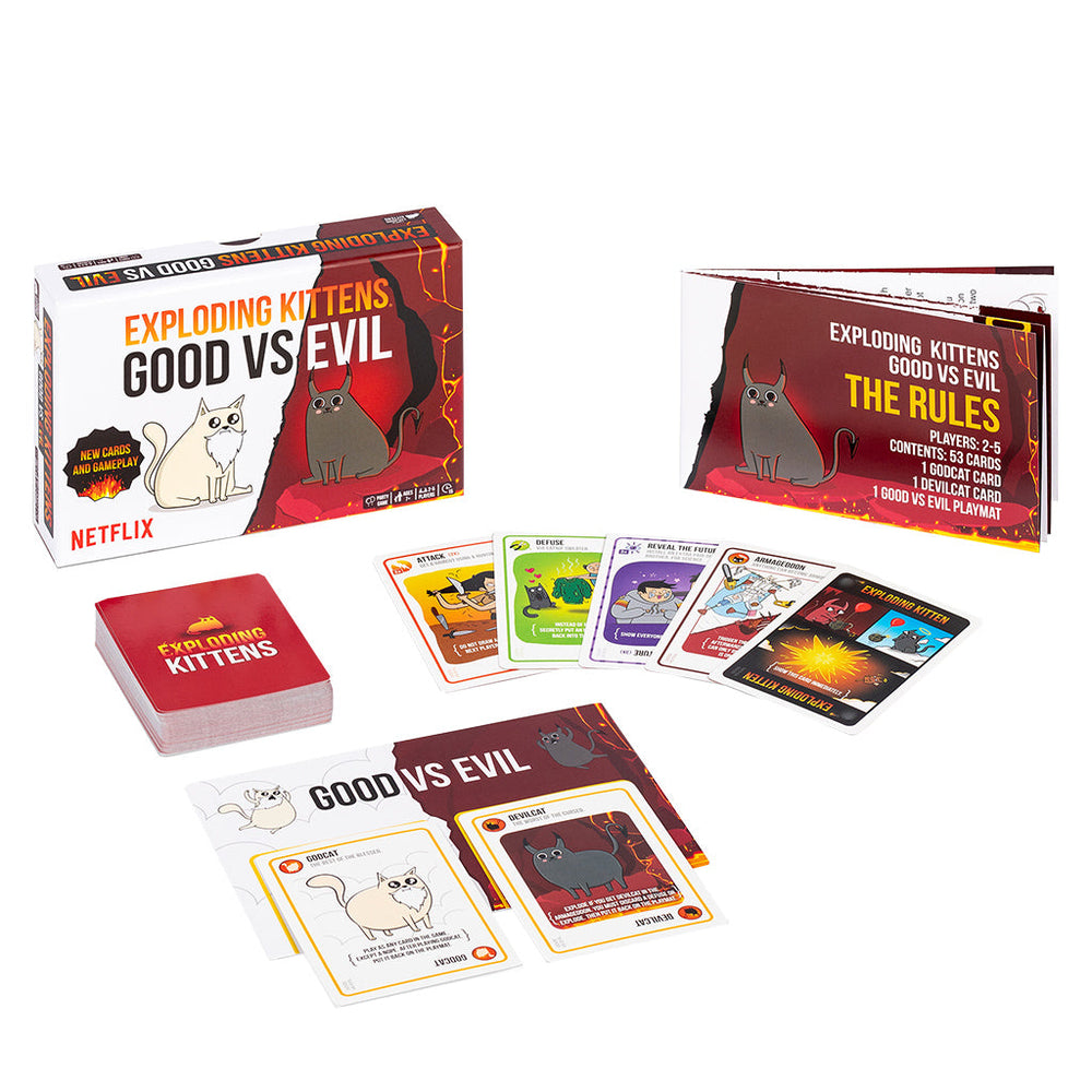 Exploding Kittens Good vs Evil (ONLINE ORDER ONLY)